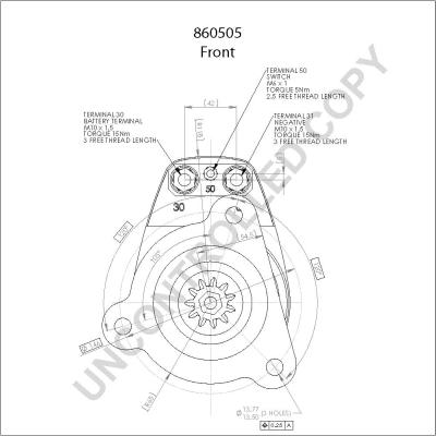 Prestolite Electric 860505GB - Démarreur cwaw.fr