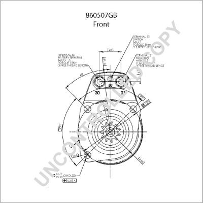 Prestolite Electric 860507GB - Démarreur cwaw.fr