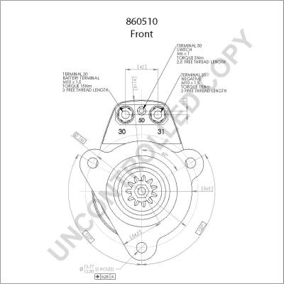 Prestolite Electric 860510GB - Démarreur cwaw.fr