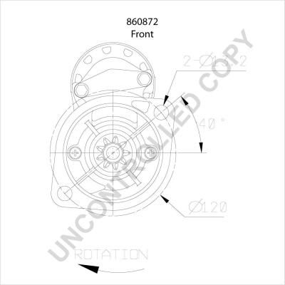 Prestolite Electric 860872 - Démarreur cwaw.fr