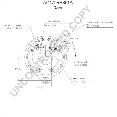 Prestolite Electric AC172RA301A - Alternateur cwaw.fr