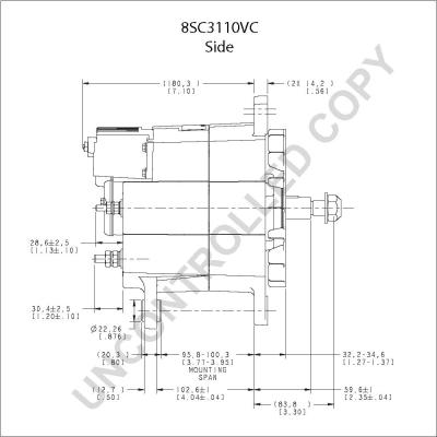 Prestolite Electric 8SC3110VC - Alternateur cwaw.fr