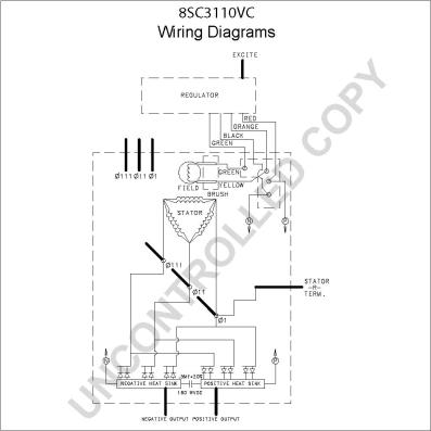 Prestolite Electric 8SC3110VC - Alternateur cwaw.fr