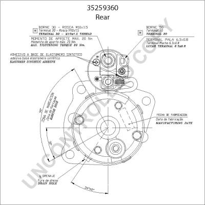 Prestolite Electric 35259360 - Démarreur cwaw.fr