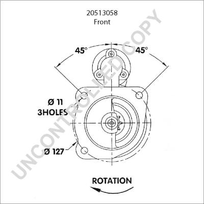 Prestolite Electric 20513058 - Démarreur cwaw.fr