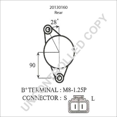 Prestolite Electric 20130160 - Alternateur cwaw.fr