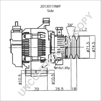 Prestolite Electric 20130119WP - Alternateur cwaw.fr