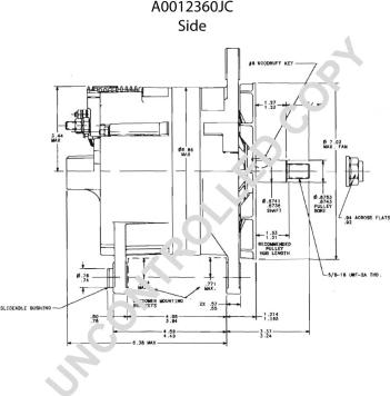 Prestolite Electric A0012360JC - Alternateur cwaw.fr