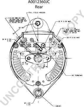 Prestolite Electric A0012360JC - Alternateur cwaw.fr