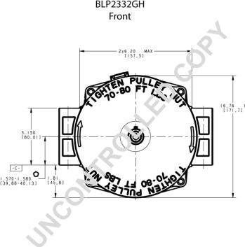 Prestolite Electric BLP2332GH - Alternateur cwaw.fr