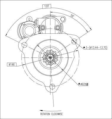 Prestolite Electric M90R3545SE - Démarreur cwaw.fr