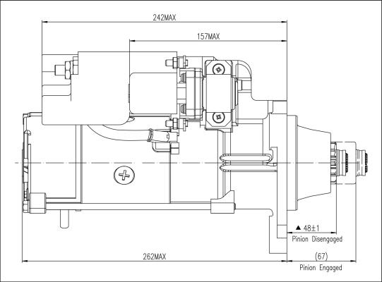 Prestolite Electric M90R3545SE - Démarreur cwaw.fr