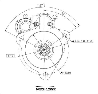 Prestolite Electric M90R3543SE - Démarreur cwaw.fr