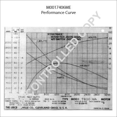 Prestolite Electric M0017406ME - Démarreur cwaw.fr