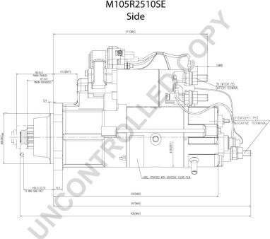 Prestolite Electric M105R2510SE - Démarreur cwaw.fr