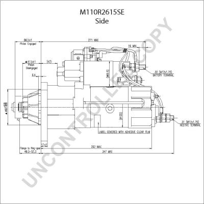 Prestolite Electric M110R2615SE - Démarreur cwaw.fr