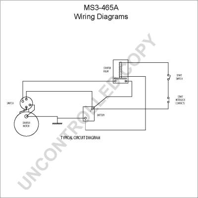 Prestolite Electric MS3-465A - Démarreur cwaw.fr