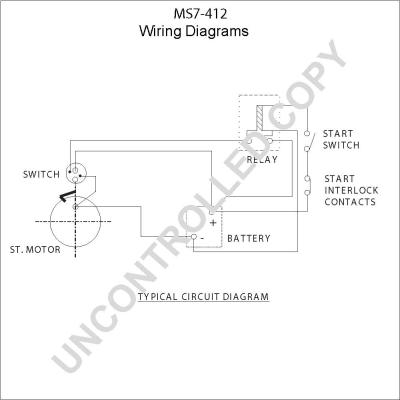 Prestolite Electric MS7-412A - Démarreur cwaw.fr