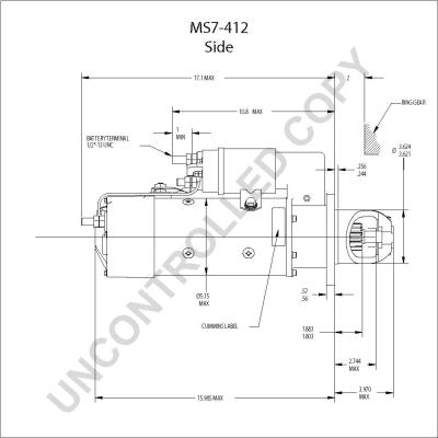 Prestolite Electric MS7-412A - Démarreur cwaw.fr