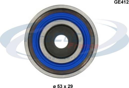 Procodis France GE412 - Poulie renvoi / transmission, courroie de distribution cwaw.fr