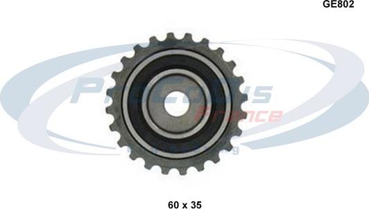 Procodis France GE802 - Poulie renvoi / transmission, courroie de distribution cwaw.fr