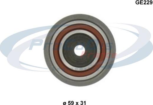 Procodis France GE229 - Poulie renvoi / transmission, courroie de distribution cwaw.fr