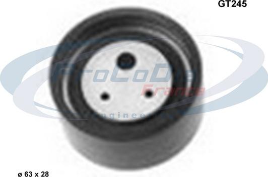 Procodis France GT245 - Poulie-tendeur, courroie de distribution cwaw.fr
