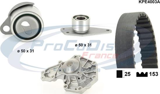 Procodis France KPE4003A - Pompe à eau + kit de courroie de distribution cwaw.fr