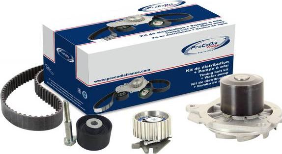 Procodis France KPE1036A - Pompe à eau + kit de courroie de distribution cwaw.fr