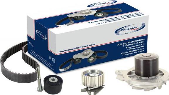 Procodis France KPE1073A - Pompe à eau + kit de courroie de distribution cwaw.fr