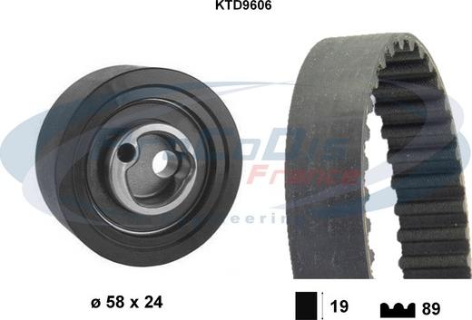 Procodis France KTD9606 - Kit de distribution cwaw.fr