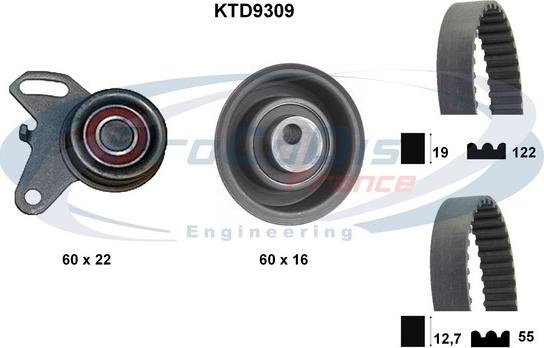 Procodis France KTD9309 - Kit de distribution cwaw.fr