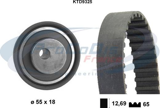 Procodis France KTD9325 - Kit de distribution cwaw.fr