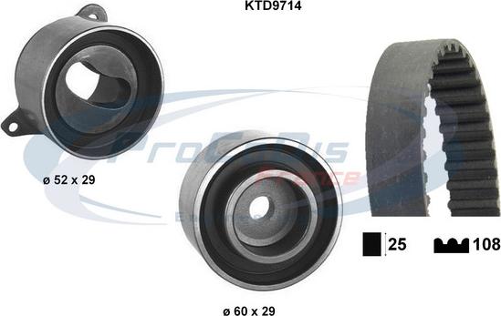 Procodis France KTD9714 - Kit de distribution cwaw.fr