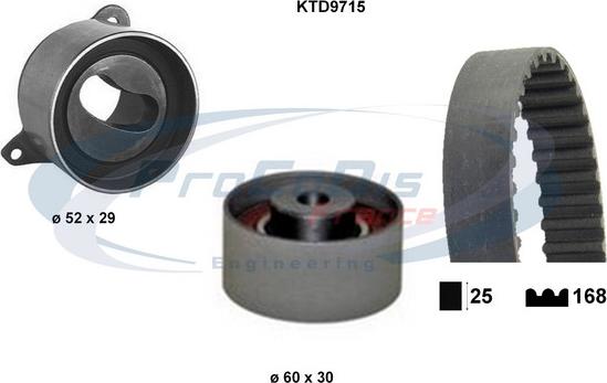 Procodis France KTD9715 - Kit de distribution cwaw.fr