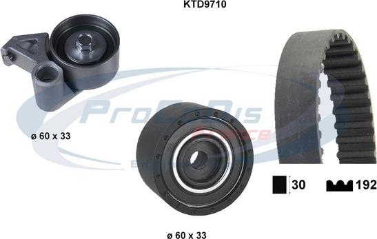 Procodis France KTD9710 - Kit de distribution cwaw.fr