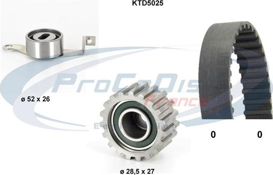 Procodis France KTD5025 - Kit de distribution cwaw.fr