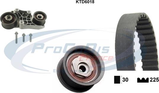 Procodis France KTD6018 - Kit de distribution cwaw.fr