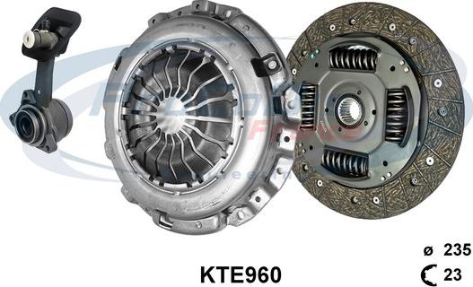 Procodis France KTE960 - Kit d'embrayage cwaw.fr