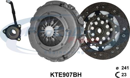 Procodis France KTE907BH - Kit d'embrayage cwaw.fr