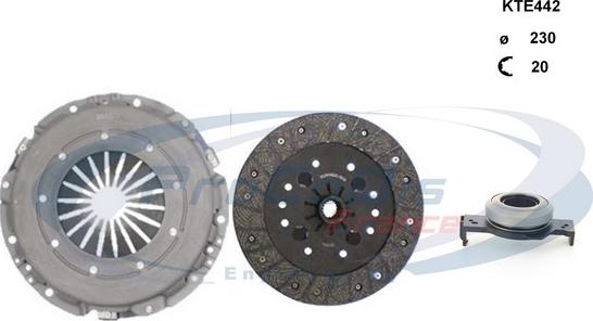 Procodis France KTE442 - Kit d'embrayage cwaw.fr