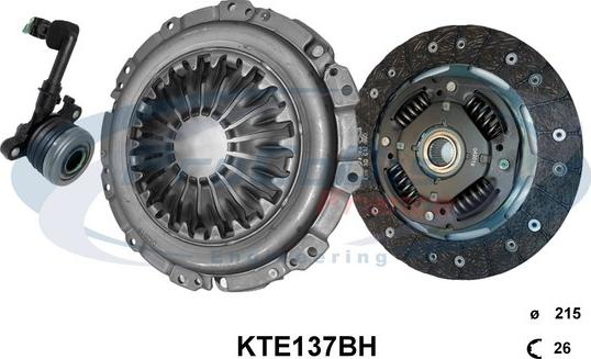 Procodis France KTE137BH - Kit d'embrayage cwaw.fr