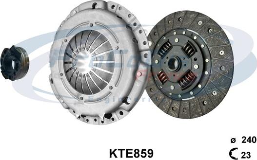 Procodis France KTE859 - Kit d'embrayage cwaw.fr