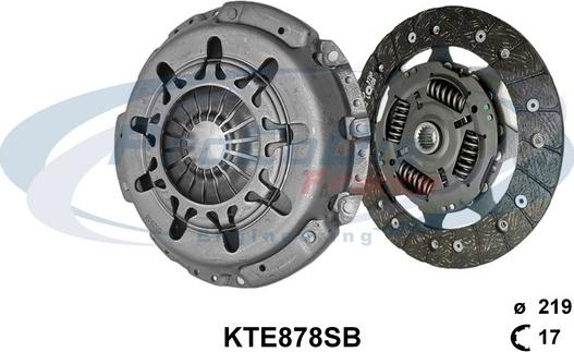 Procodis France KTE878SB - Kit d'embrayage cwaw.fr