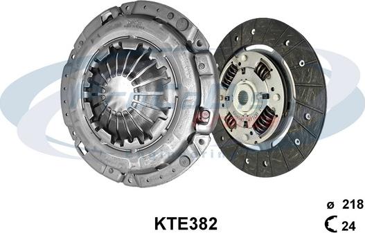 Procodis France KTE382 - Kit d'embrayage cwaw.fr