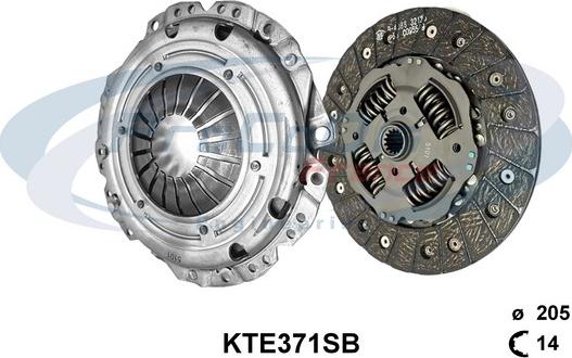 Procodis France KTE371SB - Kit d'embrayage cwaw.fr