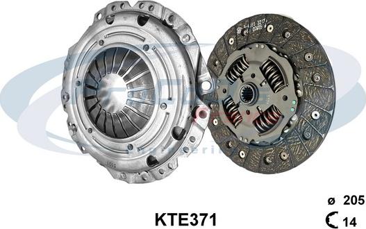 Procodis France KTE371 - Kit d'embrayage cwaw.fr