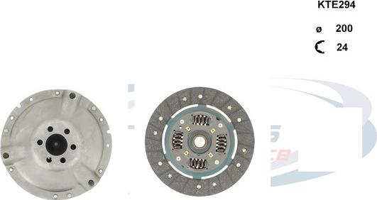 Procodis France KTE294 - Kit d'embrayage cwaw.fr