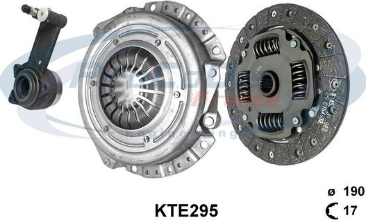 Procodis France KTE295 - Kit d'embrayage cwaw.fr