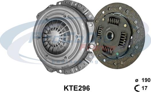 Procodis France KTE296 - Kit d'embrayage cwaw.fr